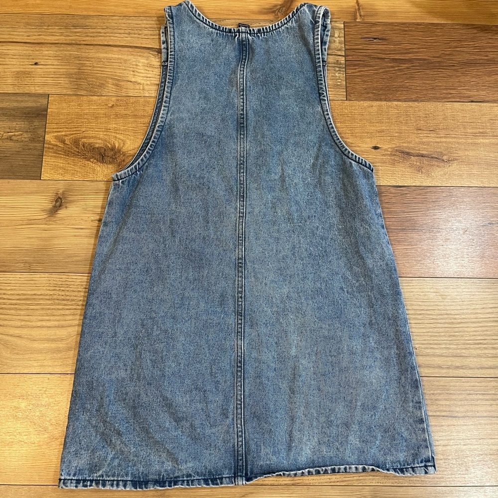 Denim Jumper Dress - Picture 6 of 6